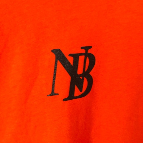 NELK BOYS Orange T-Shirt XL - Picture 4 of 5